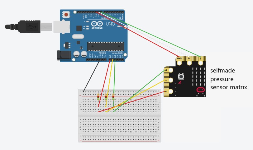 arduino circuit sceme matrix